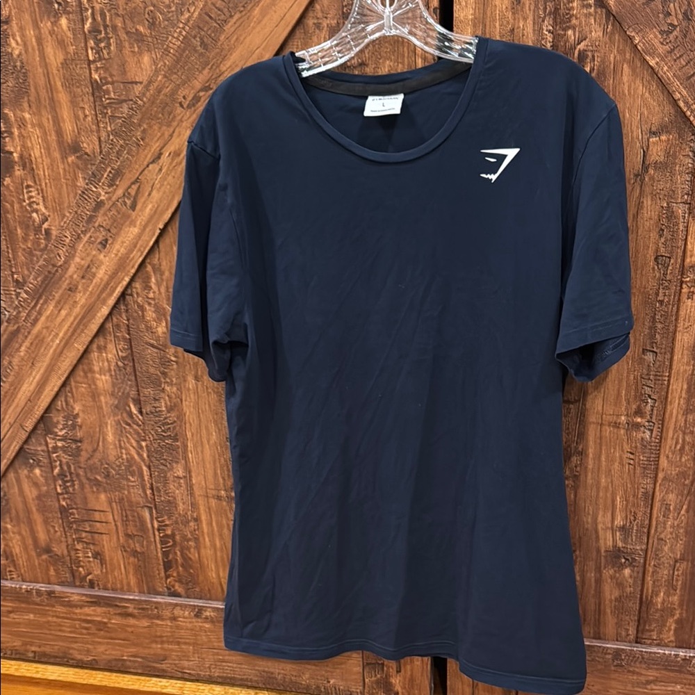 Gymshark Navy Short Sleeve Tee